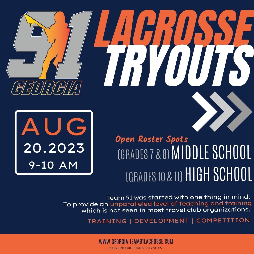 Tryouts &#8211; Middle &#038; High School Teams &#8211; August 20, 2022