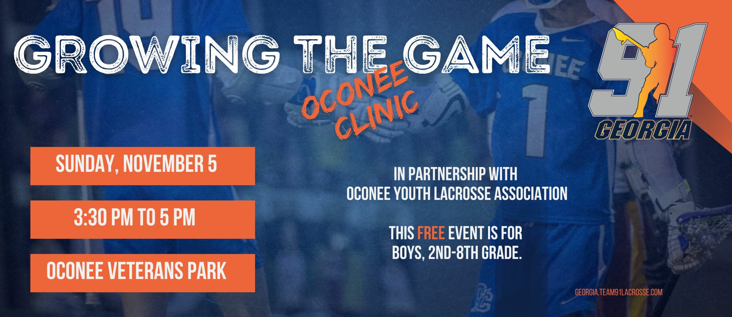 November 5: Growing the Game Clinic (Oconee)